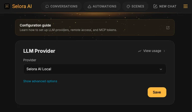 Selora AI v0.10.0: Selora AI Local, Your Home's First Private LLM