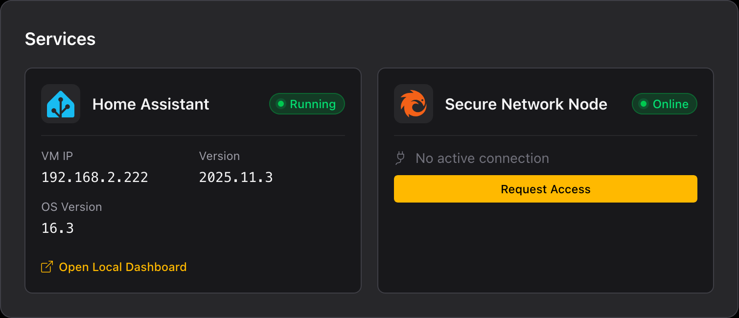 Request Access Button