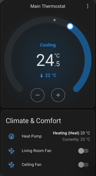 Home Assistant Interface