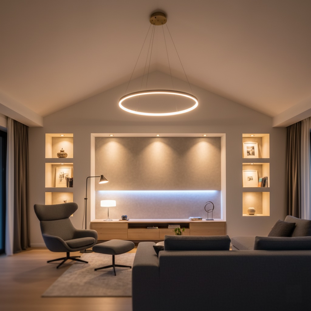 Smart home lighting control